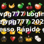 Newpg777 Login no Newpg777 2026: Acesso Rápido e Seguro 🎰