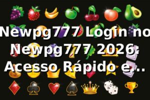 Newpg777 Login no Newpg777 2026: Acesso Rápido e Seguro 🎰
